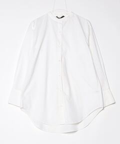 BOURRIENNE BOUDOIR コットン スタンドカラーシャツ（シャツ/ブラウス