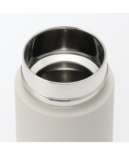 真空断熱構造 保温保冷ボトル フラットタイプ 500mL（水筒