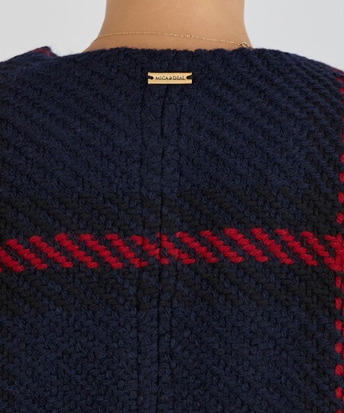 John branigan（ジョンブラニガン）の「【John Branigan】別注-ノーカラーVネックジャケット（ノーカラージャケット・レディース・レッド/イエロー・FREE）」の22枚目の写真