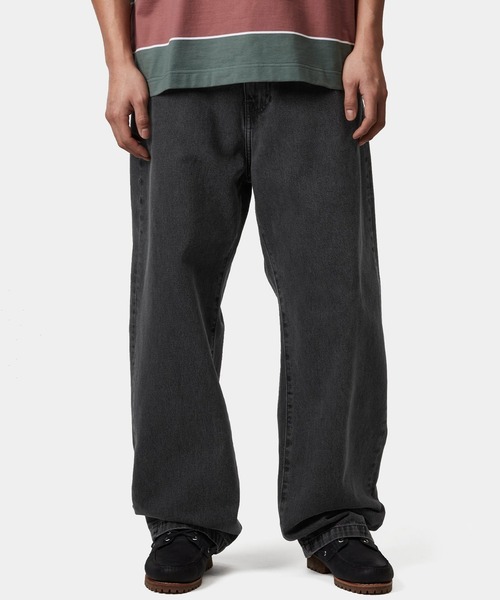 Carhartt WIP（カーハートダブリューアイピー）の「Carhartt WIP/カーハートダブリューアイピー デニム ロンパン LANDON PANT I030468（デニムパンツ・メンズ・ブラック/ノンウォッシュ・32inch/30inch/34inch/28inch）」の4枚目の写真