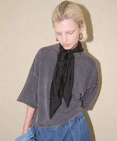 ドライコットンピグメントニットTシャツ