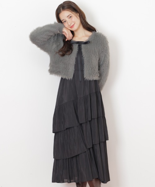 ◇キャミワンピースフェザーニットセット（ワンピース）｜JILL by JILL