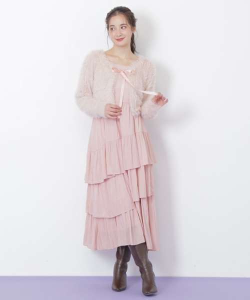 ◇キャミワンピースフェザーニットセット（ワンピース）｜JILL by JILL