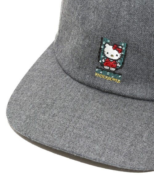 UNDERCOVER（アンダーカバー）の「UC2E8H01-1（キャップ・レディース・チャコール・FREE）」の4枚目の写真