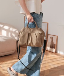 T・S・L（ティーエスエル）の「ギャザーポケット2WAYボストンバッグ（ボストンバッグ）」