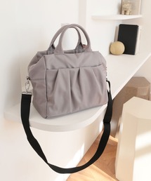 T・S・L（ティーエスエル）の「ギャザーポケット2WAYボストンバッグ（ボストンバッグ）」