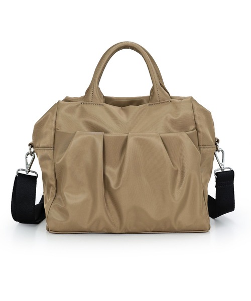T・S・L(ティーエスエル)の「ギャザーポケット2WAYボストンバッグ(ボストンバッグ・レディース・グレー/ブラック/ベージュ・FREE)」の15枚目の写真