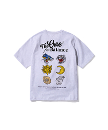 AECA（エイカ）の「MUTUAL SIGN HALF SLEEVE TEE-LIGHT GRAY（Tシャツ/カットソー）」