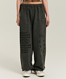 ARCHIVE BOLD（アーカイブボールド）の「939 DYED OBJECT SWEAT PANTS (CHARCOAL)（スウェットパンツ）」