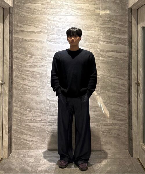 DNSR（ディーエヌエスアール）の「ベルト付きドレープスラックスインディゴ（その他パンツ・メンズ・その他・SMALL/MEDIUM/LARGE/X-LARGE）」の21枚目の写真