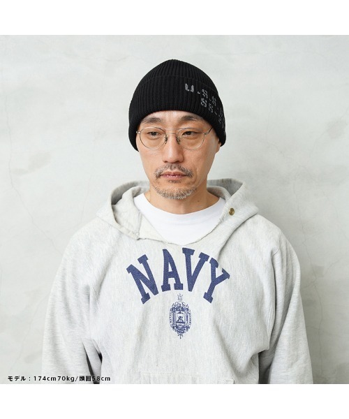 WP1138B WAIPER.INC US NAVY ワッチキャップ（ニットキャップ/ビーニー