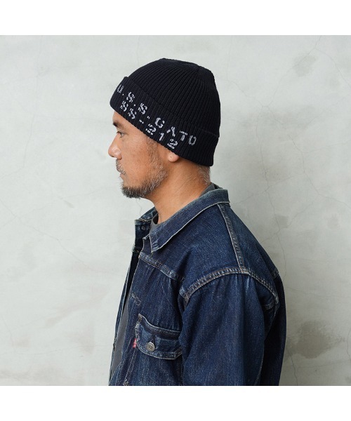 WP1138B WAIPER.INC US NAVY ワッチキャップ（ニットキャップ/ビーニー