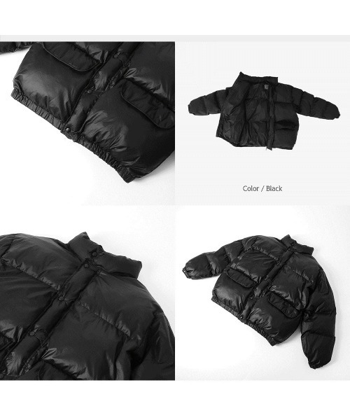 COSYHARU（コシハル）の「キオフコシハルパディングジャケット（ダウンジャケット/コート・メンズ・ブラック/グレー・FREE）」の14枚目の写真