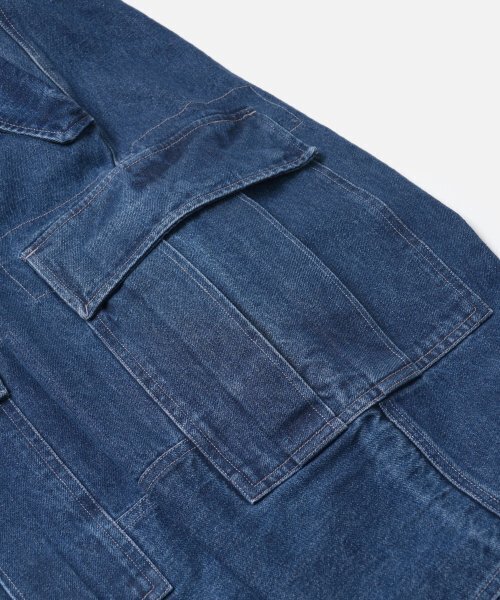 FRIZMWORKS（フリズムワークス）の「DENIM M65 FIELD PANTS _ BLUE（デニムパンツ・メンズ・その他・MEDIUM/LARGE/X-LARGE）」の6枚目の写真