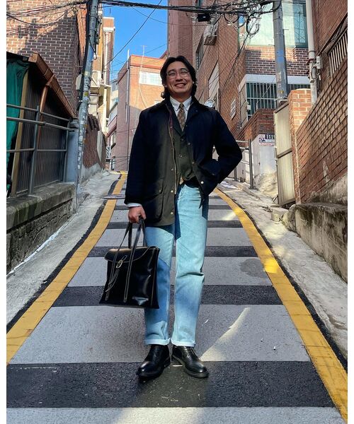 MUSINSA STANDARD(ムシンサスタンダード)の「KIPASストレートデニムパンツ【ライトインディゴ】(デニムパンツ・メンズ・その他・29/30/31/33/26/27/28/40/38/42/36/34/32)」の15枚目の写真