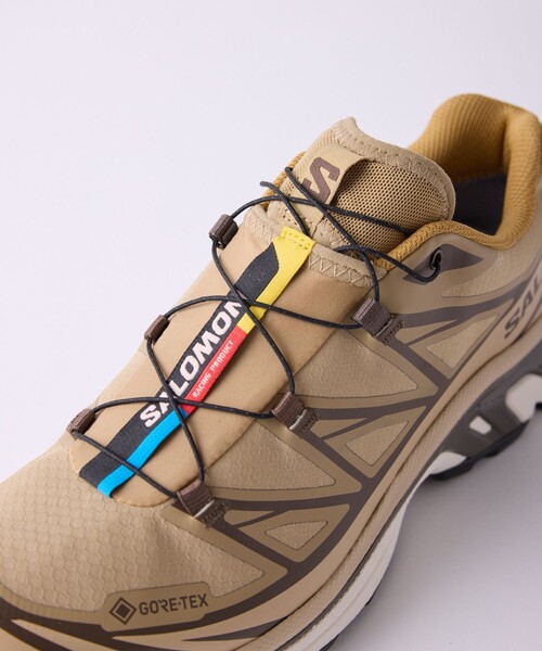 M TO R（ムウトアール）の「【SALOMON】XT-6 GTX SNK UNISEX（スニーカー・レディース・ベージュ系その他/ブラック・26.0cm/26.5cm/24.0cm/24.5cm/25.5cm/27.0cm/23.5cm/25.0cm）」の6枚目の写真