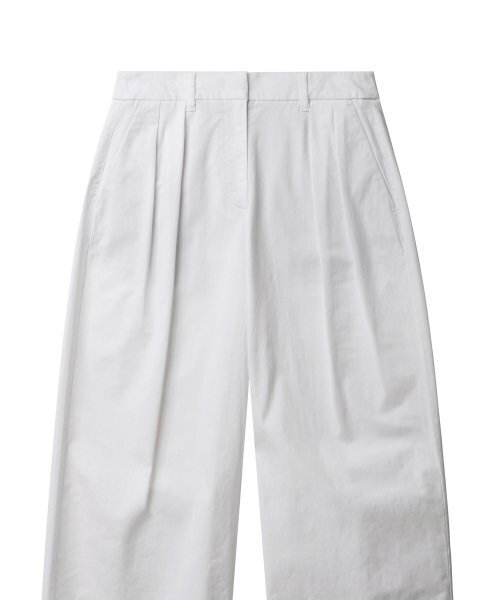 MUSINSA STANDARD WOMAN（ムシンサスタンダードウーマン）の「ウィメンズリバースツーピンタックワイドチノパンツ[ホワイト]（その他パンツ・レディース・その他・24/25/27/28/29/30）」の11枚目の写真