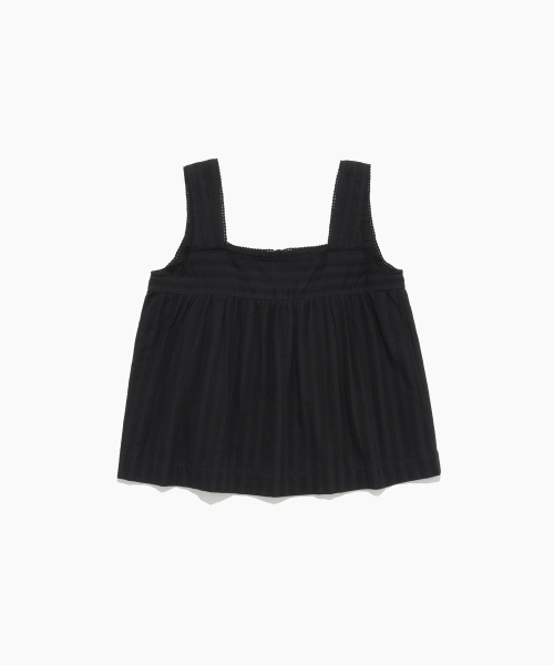 TTUDEMENT(トュードメント)の「SLEEVELESS COTTON BLOUSE BLACK(シャツ/ブラウス・レディース・その他・FREE)」の5枚目の写真