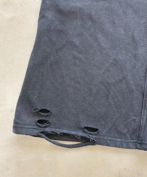 SHAGGIE(シャギー)の「ウォッシュ加工ワイドルーズスウェットパンツ(スウェットパンツ・レディース・グレー/チャコールグレー・FREE)」の7枚目の写真