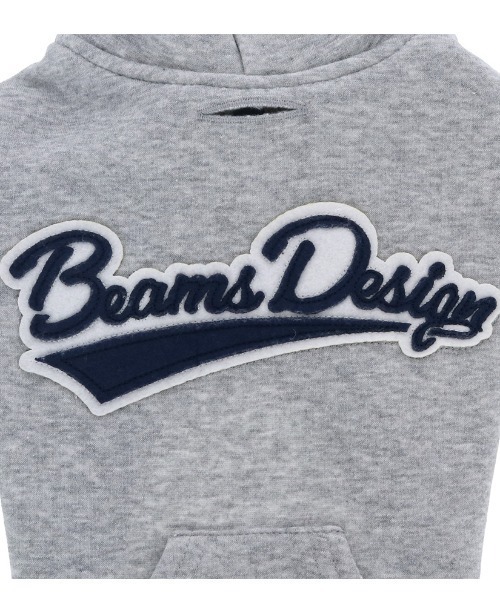 BEAMS DESIGN(ビームス デザイン)の「BEAMS DESIGN/スクリプトロゴパーカー(ペットウェア・メンズ・オレンジ/ネイビー/グレー・S/L/2L/3L/2M/XS/M)」の7枚目の写真