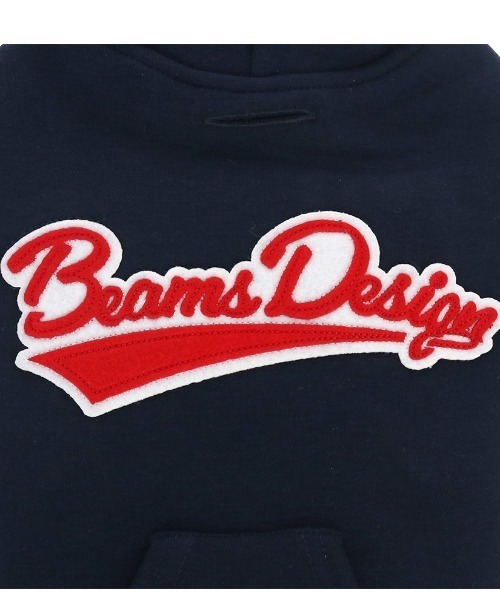 BEAMS DESIGN(ビームス デザイン)の「BEAMS DESIGN/スクリプトロゴパーカー(ペットウェア・メンズ・オレンジ/ネイビー/グレー・S/L/2L/3L/2M/XS/M)」の15枚目の写真