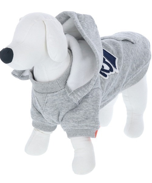 BEAMS DESIGN(ビームス デザイン)の「BEAMS DESIGN/スクリプトロゴパーカー(ペットウェア・メンズ・オレンジ/ネイビー/グレー・S/L/2L/3L/2M/XS/M)」の4枚目の写真