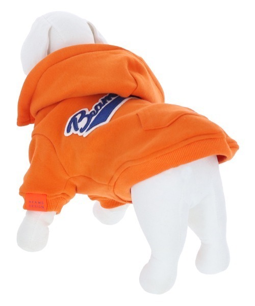 BEAMS DESIGN(ビームス デザイン)の「BEAMS DESIGN/スクリプトロゴパーカー(ペットウェア・メンズ・オレンジ/ネイビー/グレー・S/L/2L/3L/2M/XS/M)」の21枚目の写真