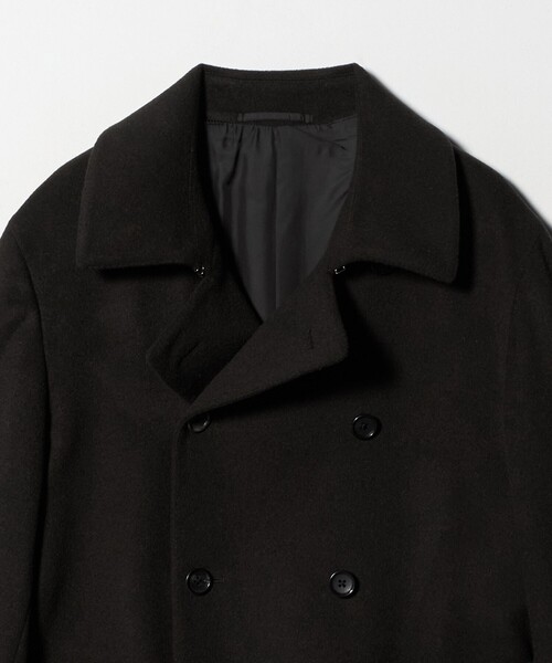 UNITED ARROWS(ユナイテッドアローズ)の「ウール カシミヤ ビーバー ショートトレンチコート(トレンチコート・メンズ・ダークグリーン/ネイビー・L/XL/M/S/XXL)」の7枚目の写真