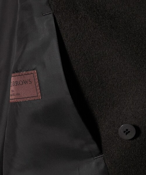 UNITED ARROWS(ユナイテッドアローズ)の「ウール カシミヤ ビーバー ショートトレンチコート(トレンチコート・メンズ・ダークグリーン/ネイビー・L/XL/M/S/XXL)」の14枚目の写真