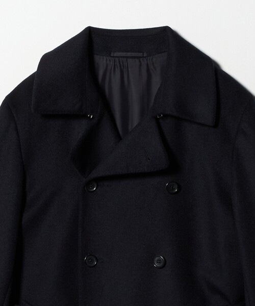 ウール カシミヤ ビーバー ショートトレンチコート（トレンチコート