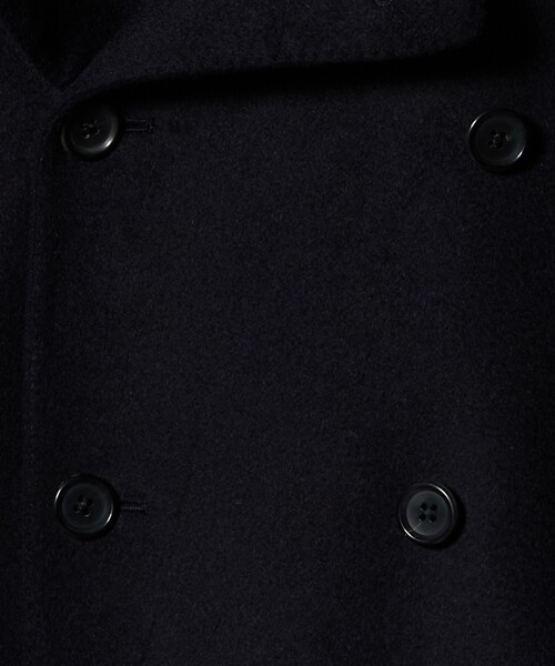 ウール カシミヤ ビーバー ショートトレンチコート（トレンチコート