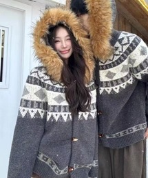 La Pafait リボン付きふわふわコート palelfy_official 🤍ファーカラー付きリボンフレアコート🤍 #palelfy