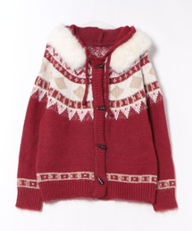 Sibra（シブラ）の「ユニセックス対応／取り外し可ファー襟トップス　春先まで着回せる2025-26新作（その他アウター）」