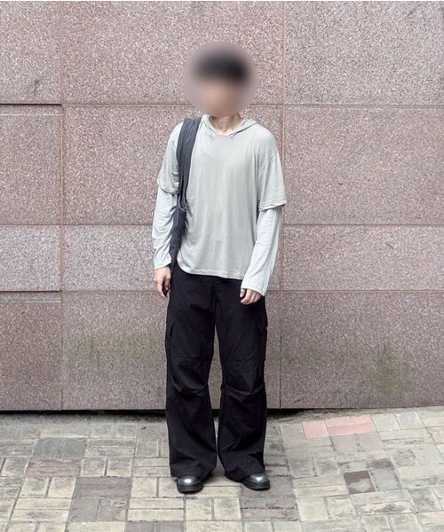 DIVEIN(ダイブイン)の「VERN CARGO PANTS V2 (BLACK)(その他パンツ・メンズ・ブラック・0/1/2)」の8枚目の写真