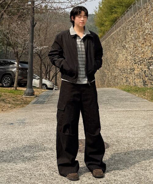 DIVEIN(ダイブイン)の「VERN CARGO PANTS V2 (BLACK)(その他パンツ・メンズ・ブラック・0/1/2)」の15枚目の写真