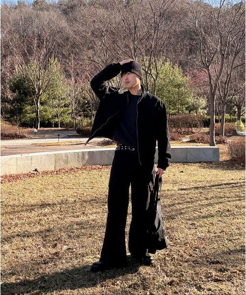 DIVEIN(ダイブイン)の「VERN CARGO PANTS V2 (BLACK)(その他パンツ・メンズ・ブラック・0/1/2)」の21枚目の写真