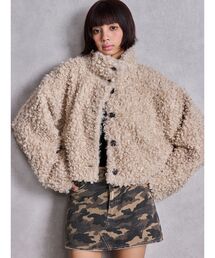 GYDA | プードルフェイクファーコート(ブルゾン)