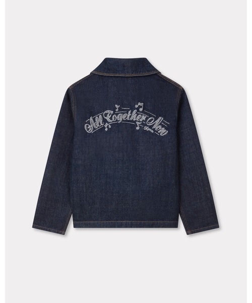 KENZO（ケンゾー）の「'KENZO Winter Holidays' ショール チョア ジャケット イン ジャパニーズ デニム（デニムジャケット・メンズ・ブルー系その他7・LARGE/SMALL/MEDIUM）」の2枚目の写真