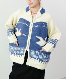 DOLLUPOOPS | バード柄ニットカーディガン(カーディガン/ボレロ)