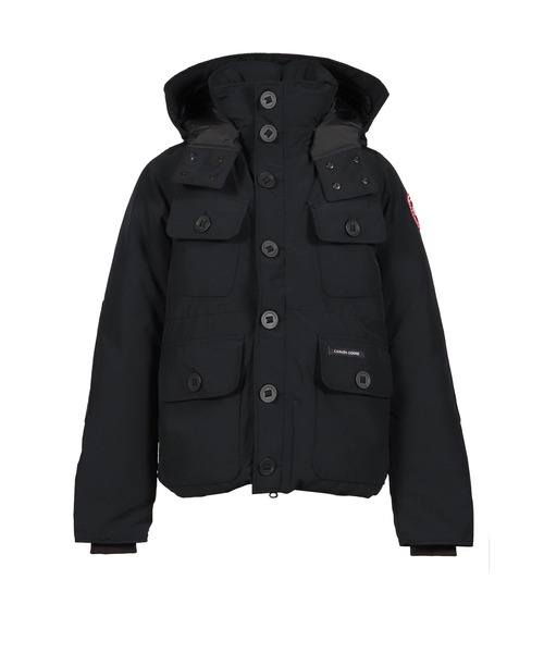 CANADA GOOSE（カナダグース）の「MJ RUSSEL PARKA（ダウンジャケット/コート・メンズ・ブラック・MEDIUM/LARGE/X-LARGE）」の8枚目の写真