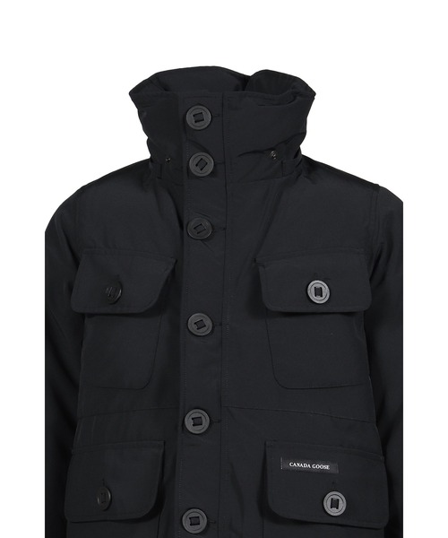 CANADA GOOSE（カナダグース）の「MJ RUSSEL PARKA（ダウンジャケット/コート・メンズ・ブラック・MEDIUM/LARGE/X-LARGE）」の17枚目の写真