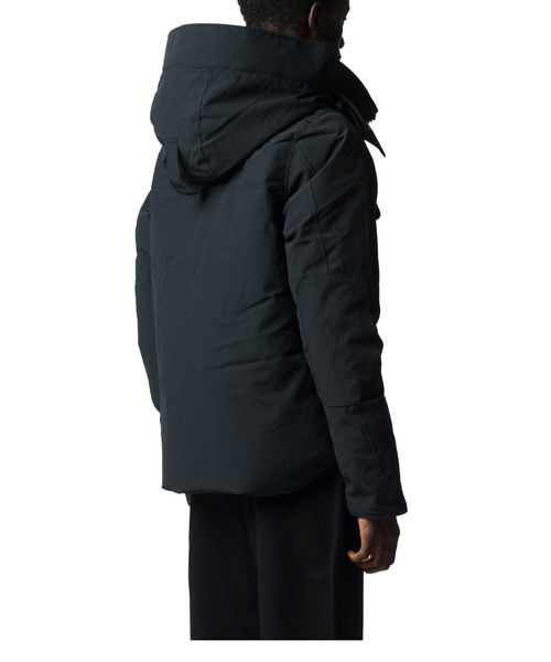 CANADA GOOSE（カナダグース）の「MJ RUSSEL PARKA（ダウンジャケット/コート・メンズ・ブラック・MEDIUM/LARGE/X-LARGE）」の2枚目の写真