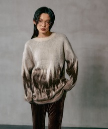 LEPSIM | グラデーションニットチュニック　618521(ニット/セーター)