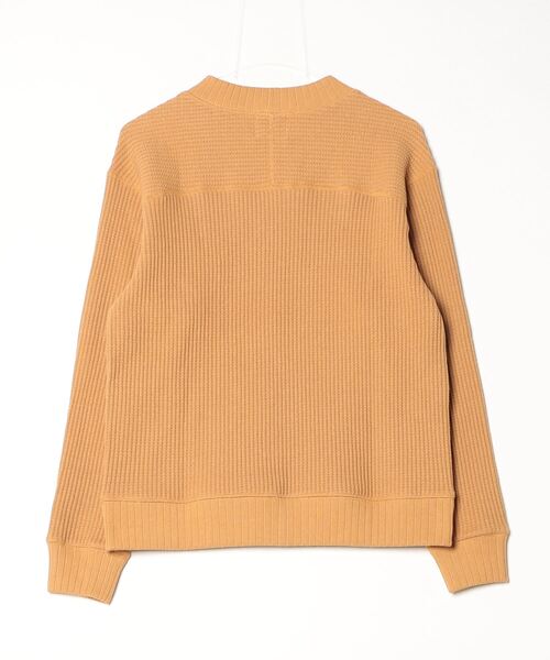 Jackman(ジャックマン)の「【KS】【JACKMAN/ジャックマン】MOCKNECK COTTON KNIT TOP(ニット/セーター・レディース・ベージュ・MEDIUM)」の2枚目の写真