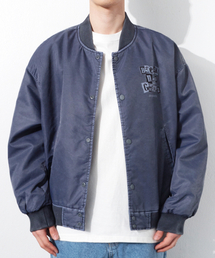 QT8 GARMENTS（キューティーエイトガーメント）の「TL Pigment Stadium Jacket (Navy)（スタジャン）」