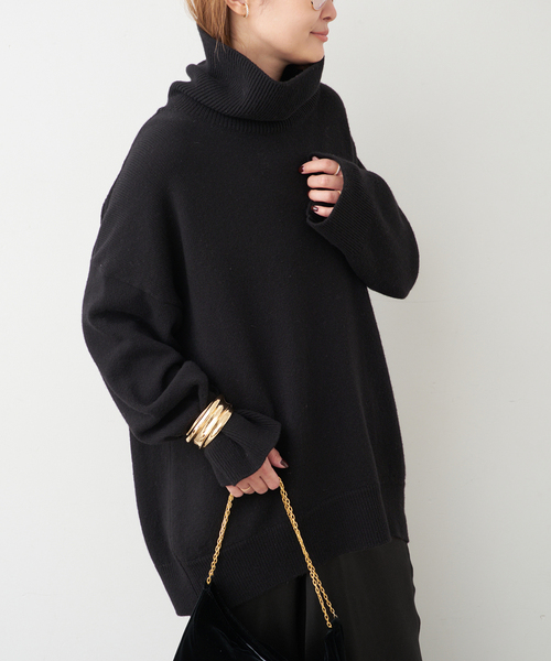 Light タートルネック ニット（ニット/セーター）｜Deuxieme Classe