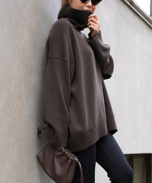 Light タートルネック ニット（ニット/セーター）｜Deuxieme Classe