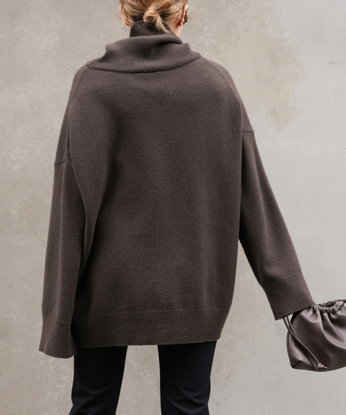 Light タートルネック ニット（ニット/セーター）｜Deuxieme Classe