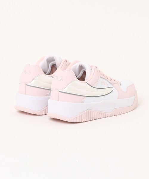 FILA(フィラ)の「【FILA】Tattica3(スニーカー・レディース・ホワイト×ピンク・23.0cm/23.5cm/24.0cm/24.5cm/25.0cm)」の2枚目の写真