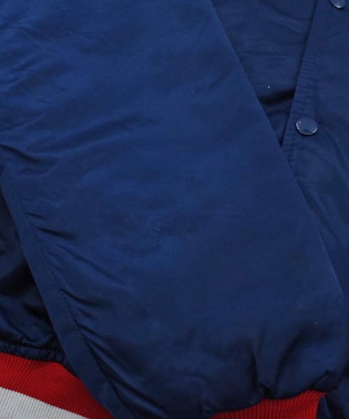STARTER(スターター)の「【USED】90’s STARTER “MLB MINNESOTA TWINS” ナイロン アワードジャケット USA製(スタジャン・メンズ・ネイビー・LARGE)」の7枚目の写真